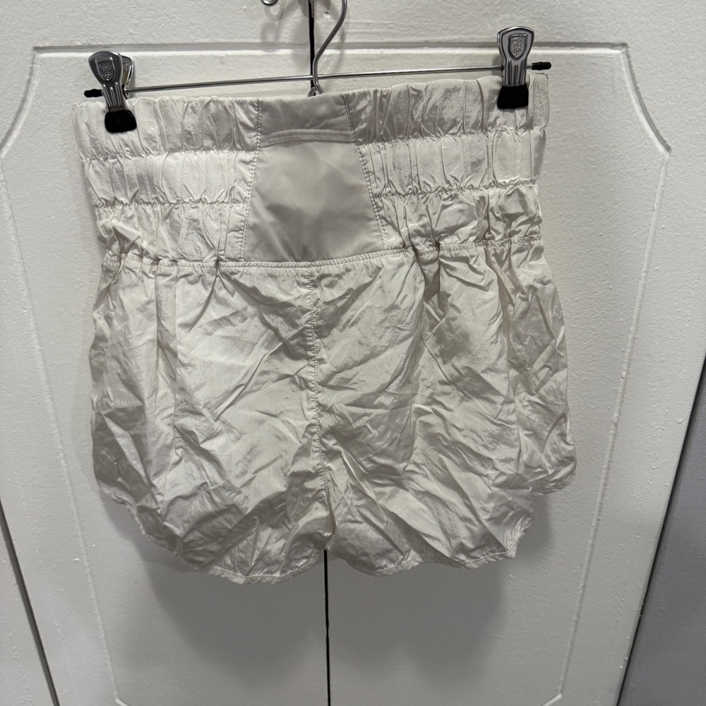 Free People Movement White The Way Home Shorts - Picture 4 of 12
